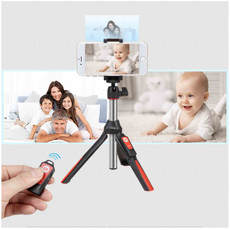 Benro MK10 Desktop 4 in 1 Erweiterbar Selfie Stick Live Halter Bluetooth Fernbedienung Für IPhone GoPro Huiwei MI Telefon