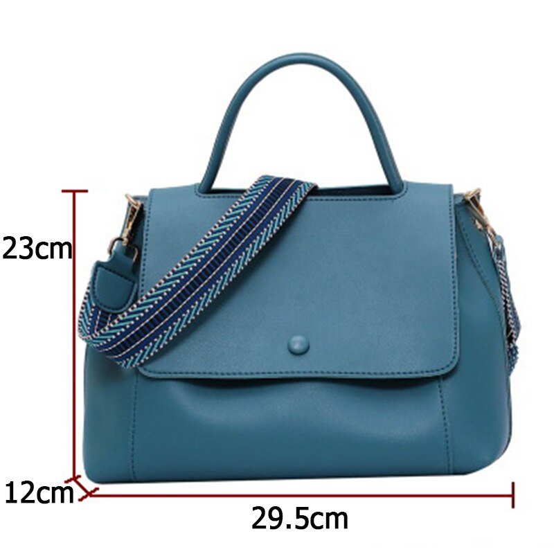 Ansloth luxe handtassen met hoge capaciteit damestassen zachte pu leren schoudertassen eenvoudige koerierstas dames hps 979