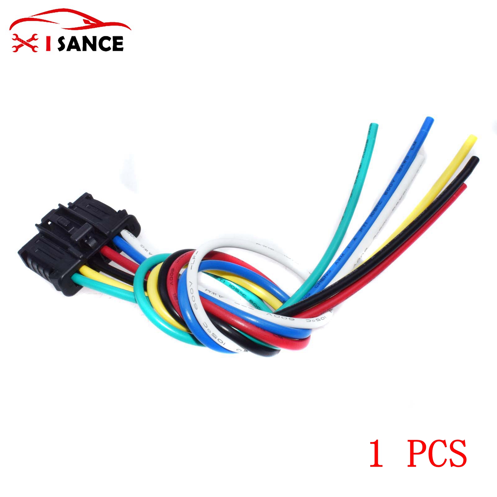 ISANCE Rear Tail Light harness connector 1606248780 FOR Peugeot 206 207 307 308: 1 PCS