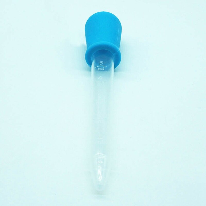 5ML Baby Medicine Dropper Children Clear Silicone Plastic Liquid Food Dropper Feeder Baby Medicine Device: LB