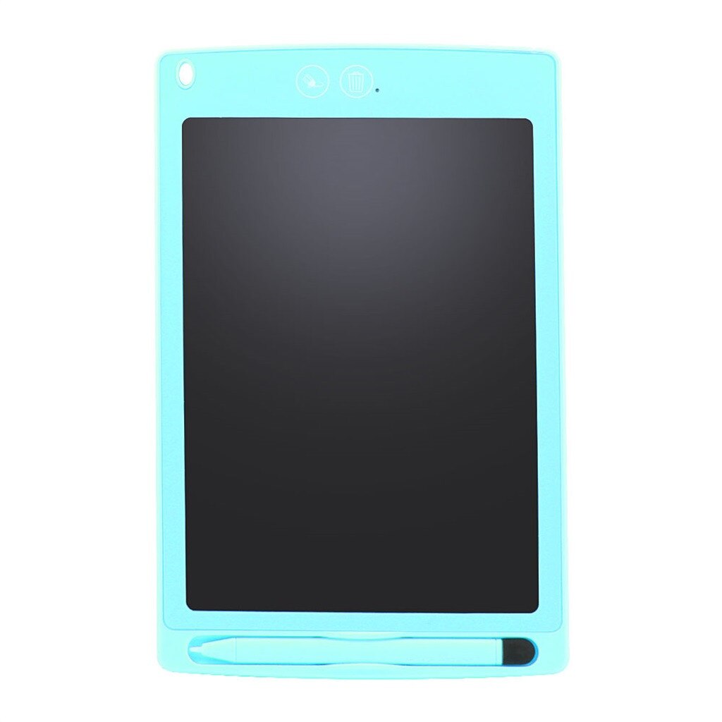 8.5 Inch Lcd Schrijven Tablet-Elektronische Schrijfbord Doodle Board Tekentafel Smart Lock Functie Flexibele Vloeibare Kristallen Film: Blue 