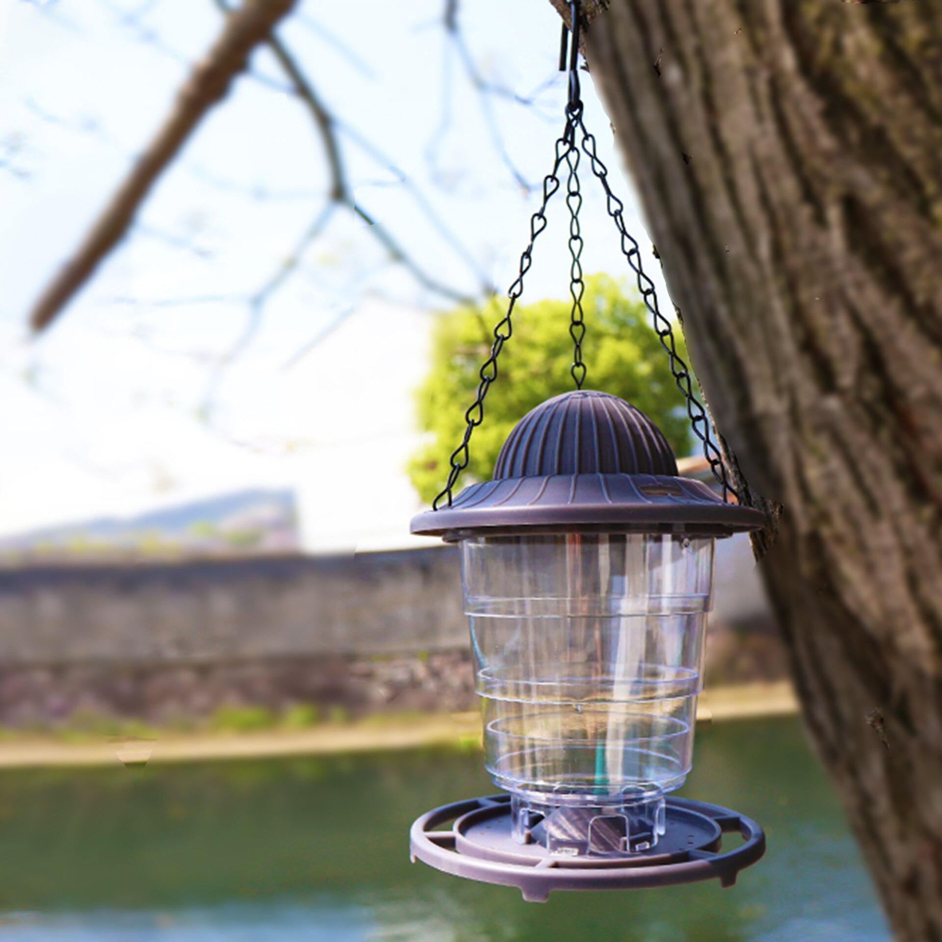 Hummingbird Feeder Portable Folding Outdoor Hanging Style Bird Feeder Decoration for Garden Yard