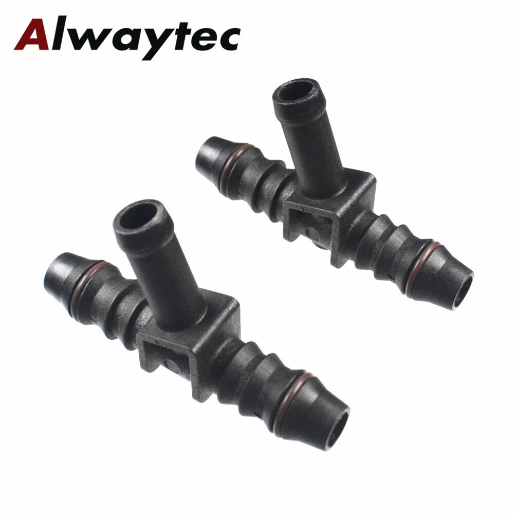 Car Styling Fuel Line Quick Disconnect Y Type 3 Way Reducing Tee Quick