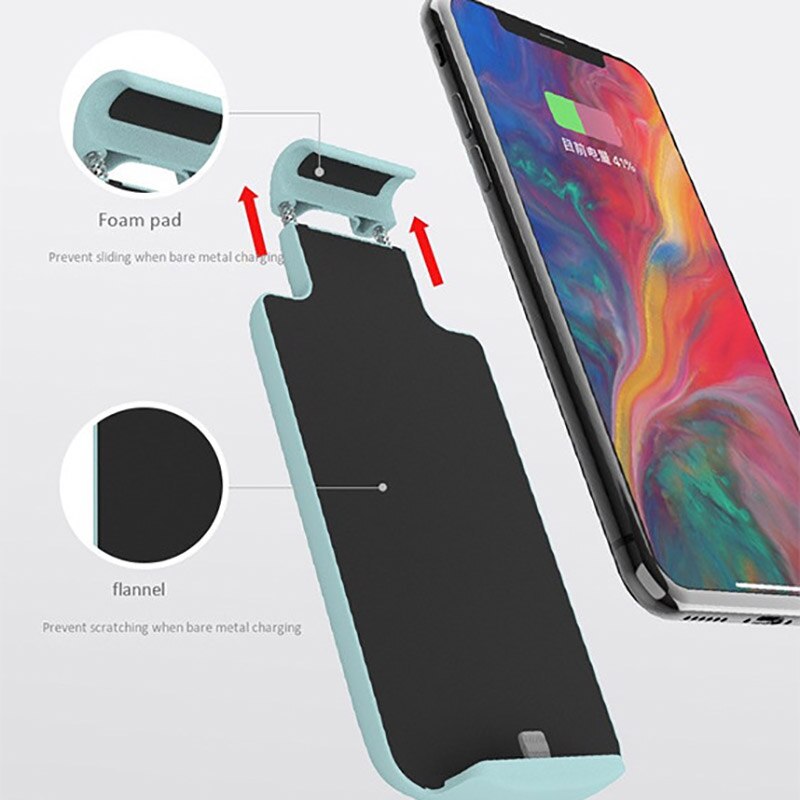 Caixa de bateria para samsung s10 s10e s8 s9 s9plus bateria de carregamento 5000 mah para galaxy a8 a9 s10plus note8 9 banco de potência de proteção
