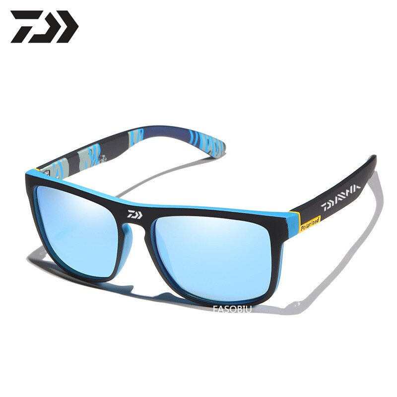 Daiwa-gafas de sol polarizadas para hombre, lentes de sol para pesca al aire libre, antiultravioleta, para conducción, senderismo