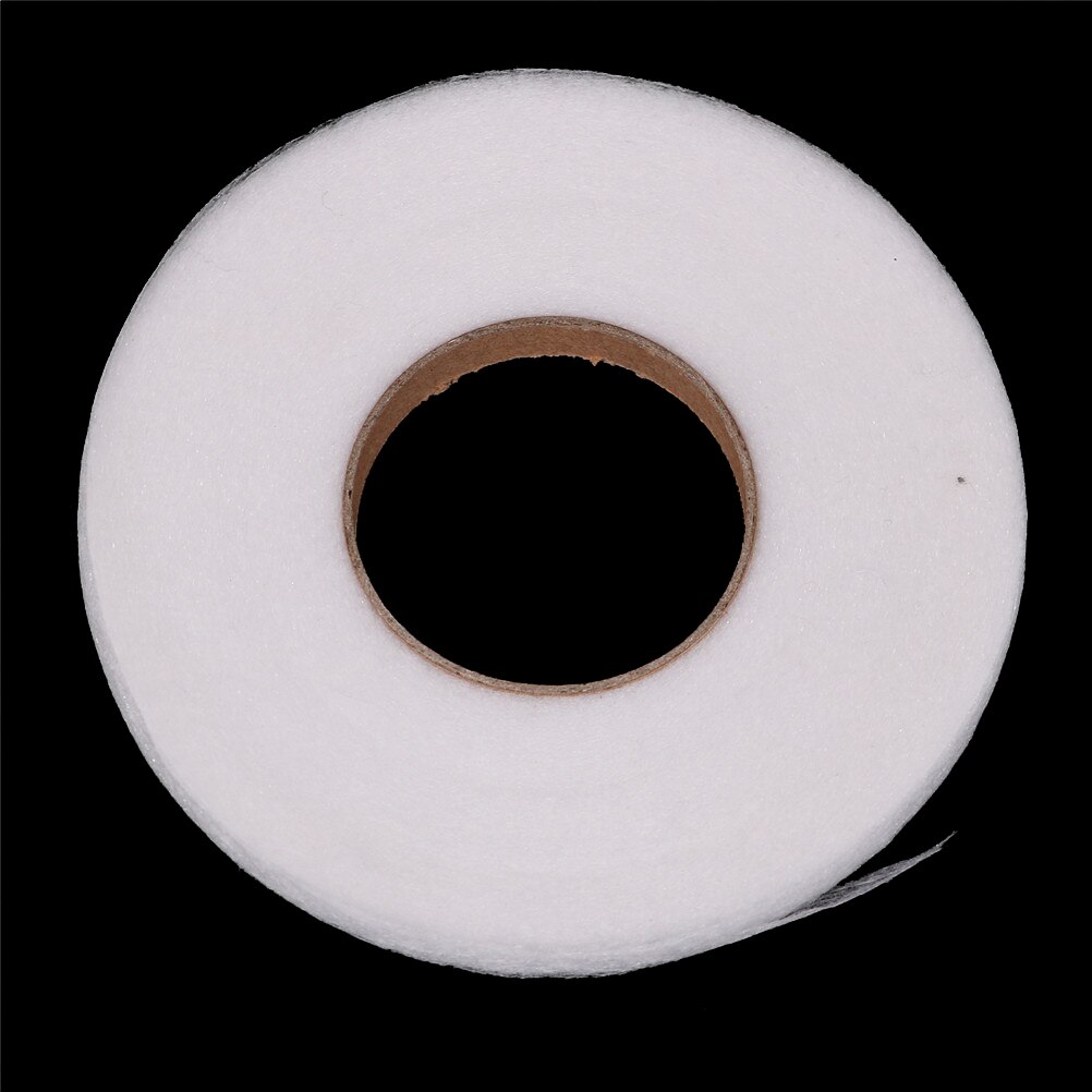 70 Yards blanc vêtements ruban adhésif Double face Fusible tissu à coudre Buckram colle ruban bricolage tissu