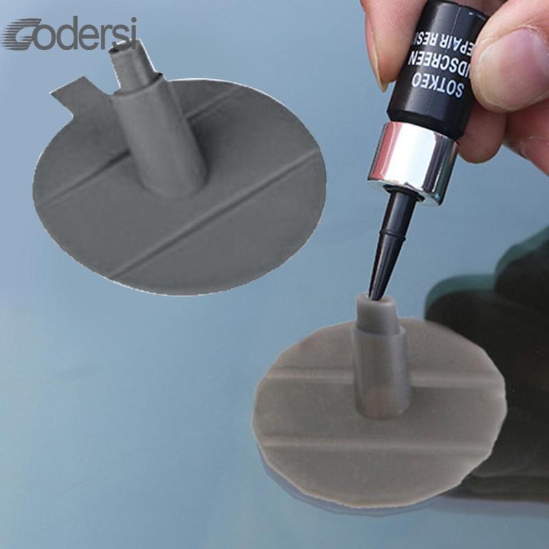 Pedestal For Needle Diy Car Windshield Repair Kit Tools Auto Glass Windscreen Repair Tool 1pc