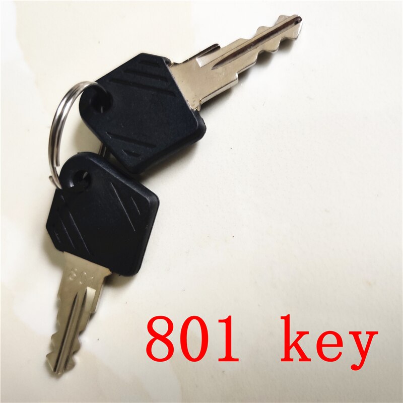 Linde forklift part 0009730419 801 key used on 335 336 electric truck E16 E20 E25 E30