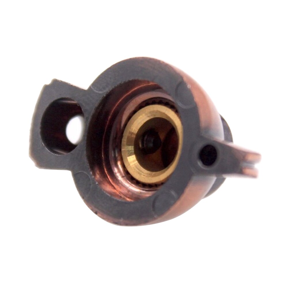 GD-PARTS Bronskleur Plastic Kip hoofd knoppen voor Gitaar BAS AMP Effect Pedaal Stomp box radio 1/4 "6.4mm messing as gat