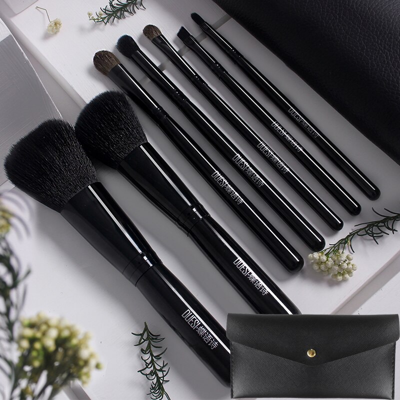 Duesi 7/8/10 -delige make-upkwastenset, oogschaduw, wenkbrauwen, concealer, blending blush, poeder, make-upkwasten, tools