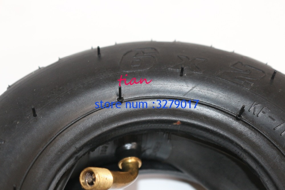 QIND 6X2 6 Inch Scooter Tire & Inner Tube Set Electric Scooter Wheel Chair Truck