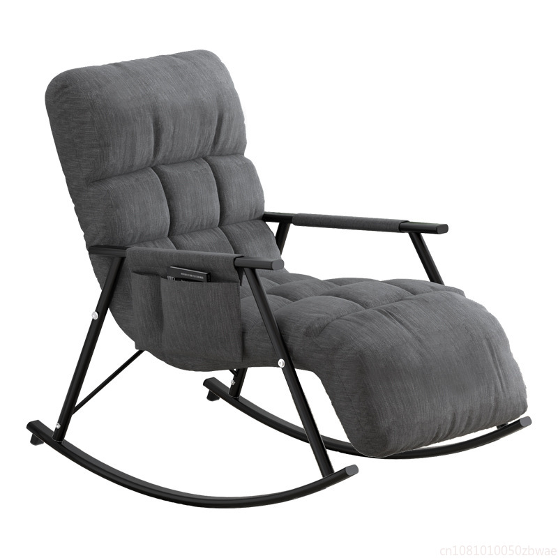Mecedora ajustable transpirable para balcón, ocio, siesta, sofá perezoso, luz de lujo, dormitorio, sala de estar, silla perezosa despreocupada