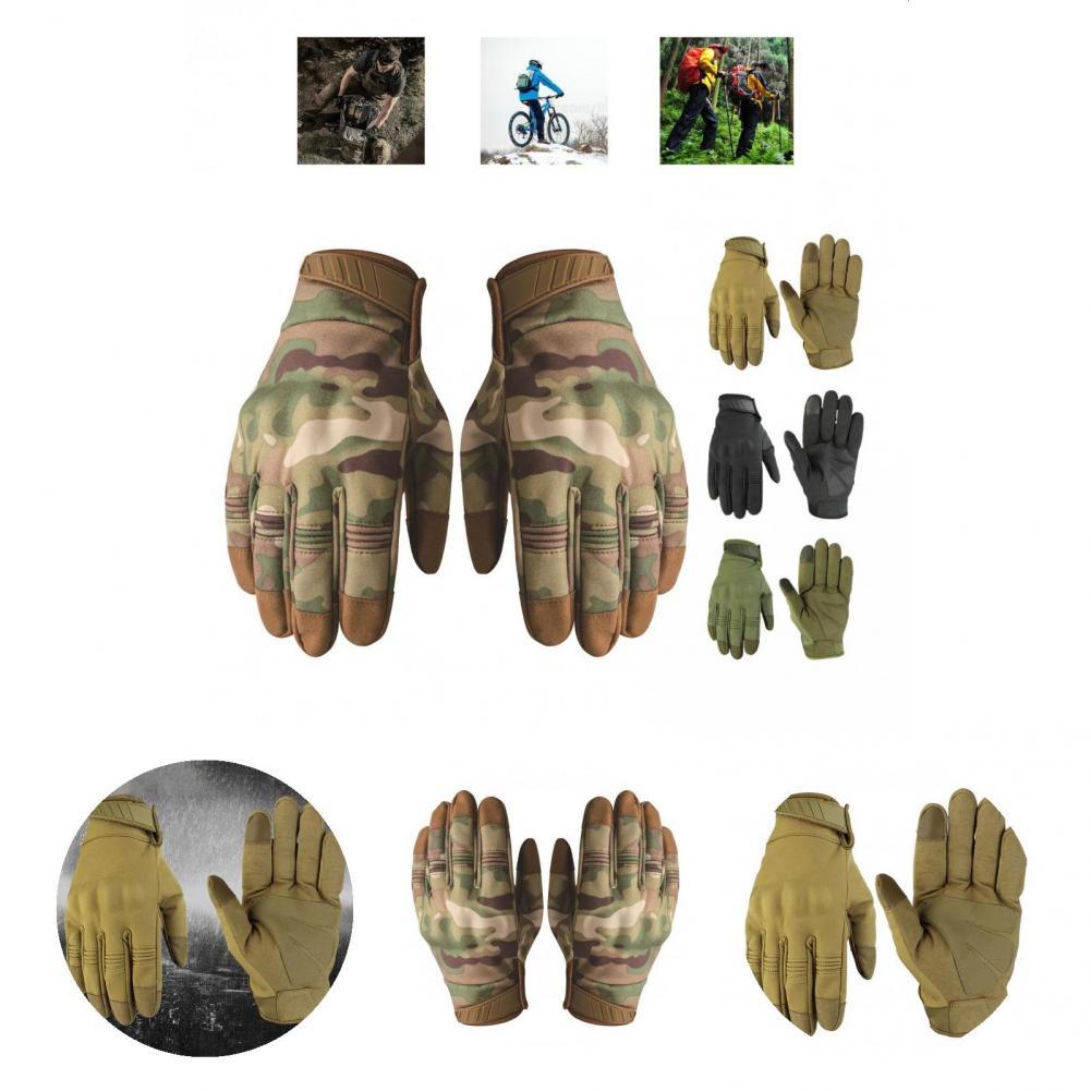 Geen Benauwdheid Vakmanschap Outdoor Camouflage Handschoenen Voor Klimmen