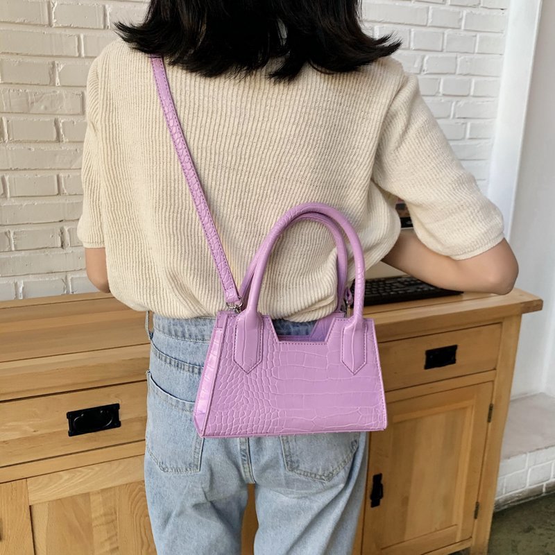 Sac à main et sacs à main pour femmes petit bandoulière sac à bandoulière dames sac de messager Vintage Totes couleur unie femme pochette femmes sac