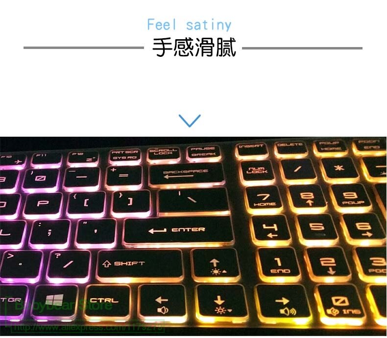 For Msi Msi Ws60 Gt72 Gt62 Gs60 Gs70 Gl62 Gl72 Ge72 Ge62 Gp62 Gp72 Gp62Mvr Gp72Mvr Keyboard Covers Skin Transparent Tpu