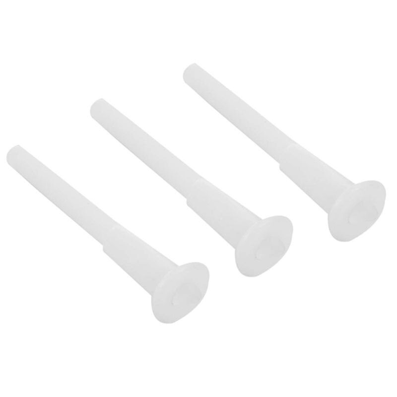 10x fitness träning sport yoga boll uppblåsbar säng pool luftpropp plug pin vit