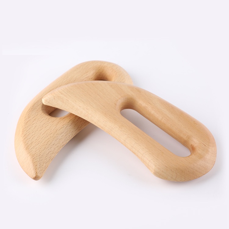 Tre gua sha verktøy skrapebrett massasjeverktøy slanking guasha massasjebrett gua sha skrape kroppsmassasjeterapiverktøy: Type d