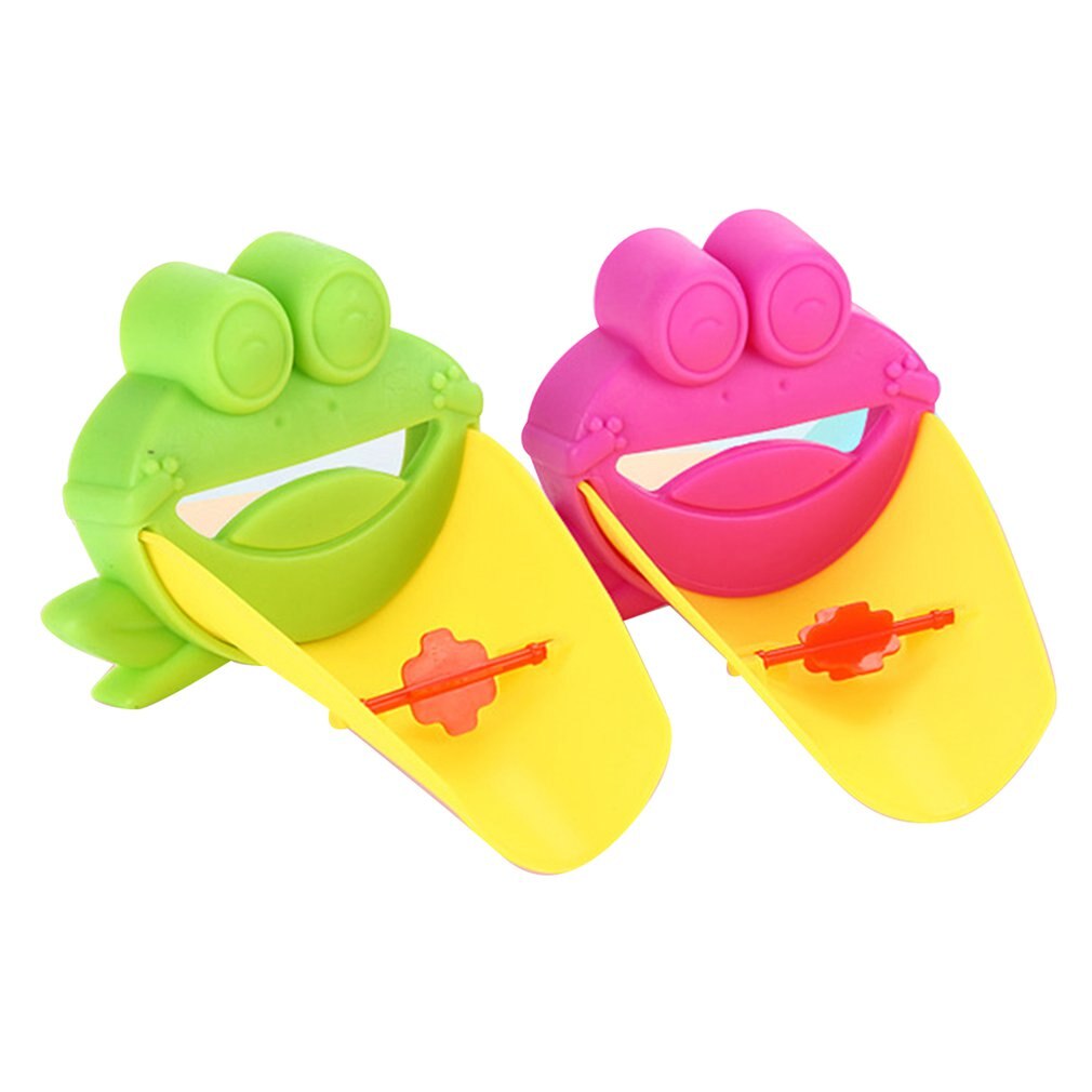 Flexible Faucet Extender Sink Handle Extension Toddler Kid Plastic Bathroom Children Hand Wash Helper