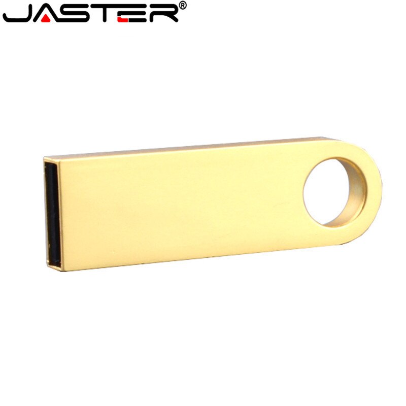 Jaster Metalen U Vorm Real Capaciteit Usb Flash Drive 2.0 /32Gb/16Gb/8gb/4Gb Externe Opslag Memory Stick