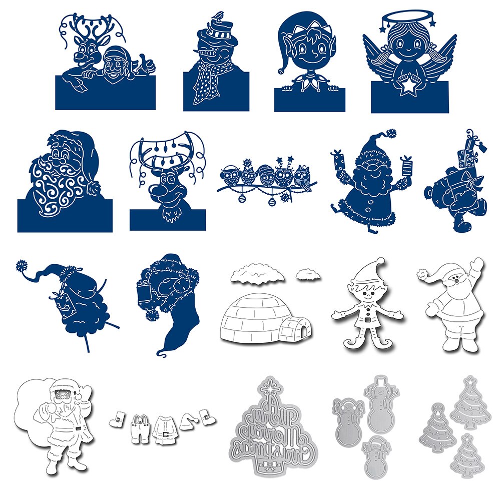 Carbon Steel Paper-Cut Card Template Cutting Dies Album Decorative Crafts Embossing Die Cuts for Stamp Wedding Card