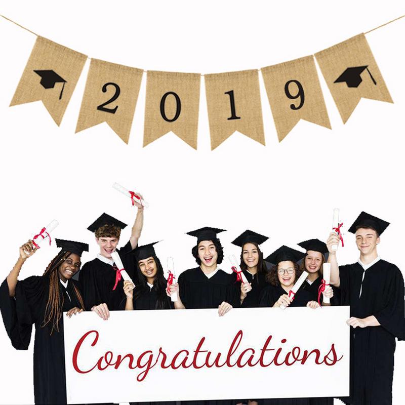 CONGRATULATIONS Banners Graduation Banners Class of Flags Photo Frame Banner Graduation Party Outdoor Indoor Decorations