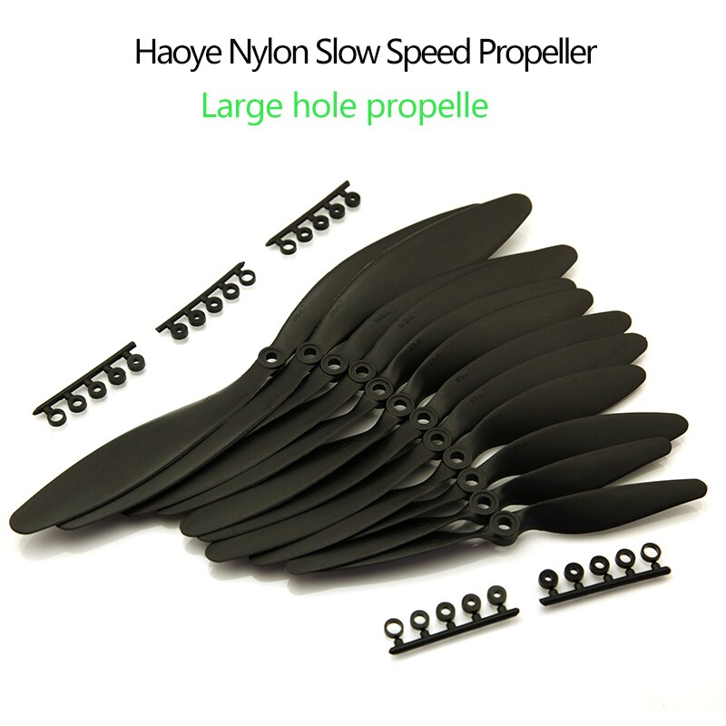10PCS High-effizienz Langsam Geschwindigkeit Propeller 6030 7040 7060 8043 8060 9047 9060 7070 1047 1147 Für RC flugzeug Ersatzteile