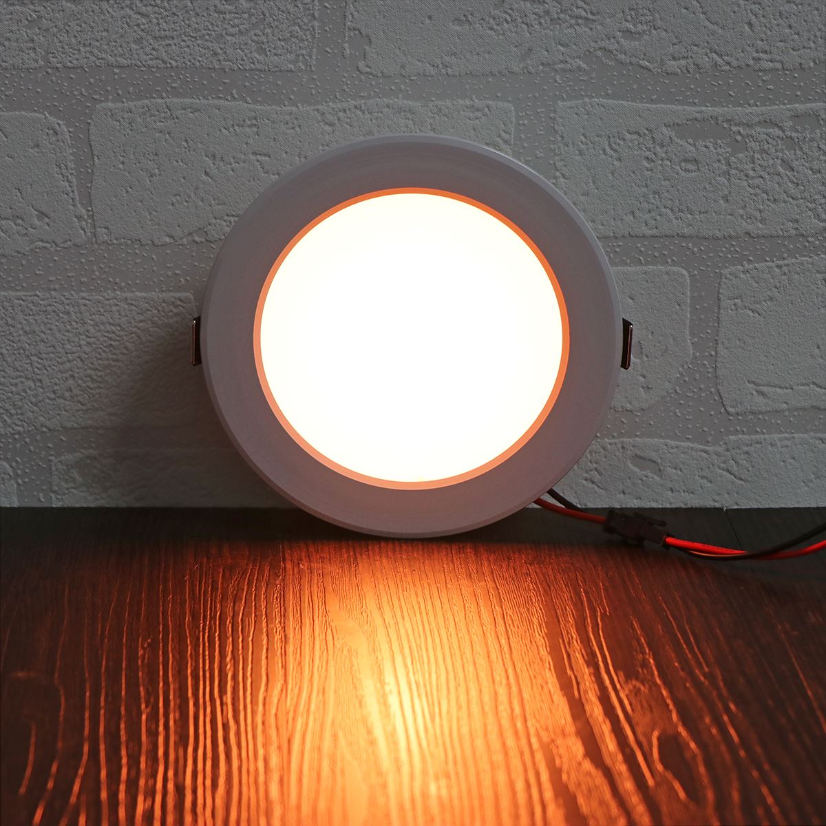 Led-panel lys overflademonteret downlight lampe  ac85-265v 48w 36w 24w 18w 13w 9w 6w ultra tynd led loftlampe til køkkenbadekar