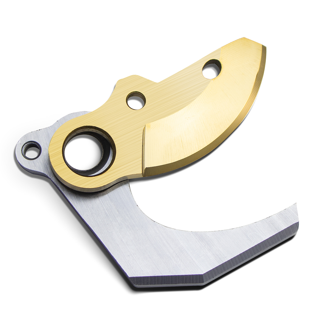 T TOVIA SK5 40mm Electric Shears Upper Lower Blade Pruner Pruning Shear Titanium Plating Top and bottom blades 30mm: 16.8V-3