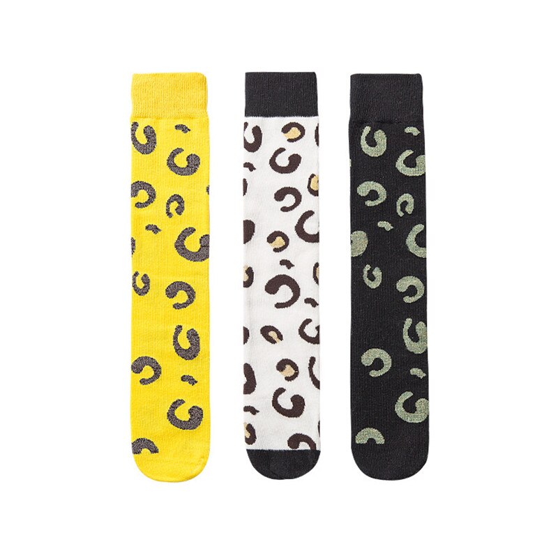 Baby Meisjes Kniekousen Rood Wit Luipaard Print Sokken Voor Meisjes Katoen Ademend Warme Sokken Kinderen Lange Buis Sokken beenwarmers