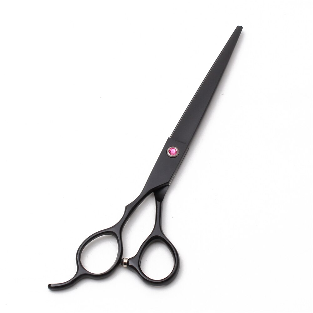 7" 19.5cm Left-Hand Engrave Logo JP Stainless Animal Grooming Shears Dogs Straight Shears Thinning Scissors Pets Scissors C4006