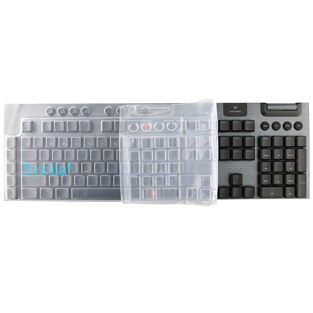 G913 G813 Toetsenbord Cover voor Logitech G913 G813 voor Logi Mechanische Draadloze Beschermende Protector Skin Clear Siliconen TPU Case