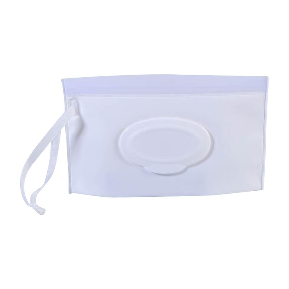 Milieuvriendelijke Snap Band Baby Doekjes Box Draagbare Clamshell Cosmetische Houder Herbruikbare Navulbare Draagbare Baby Doekjes Container: F