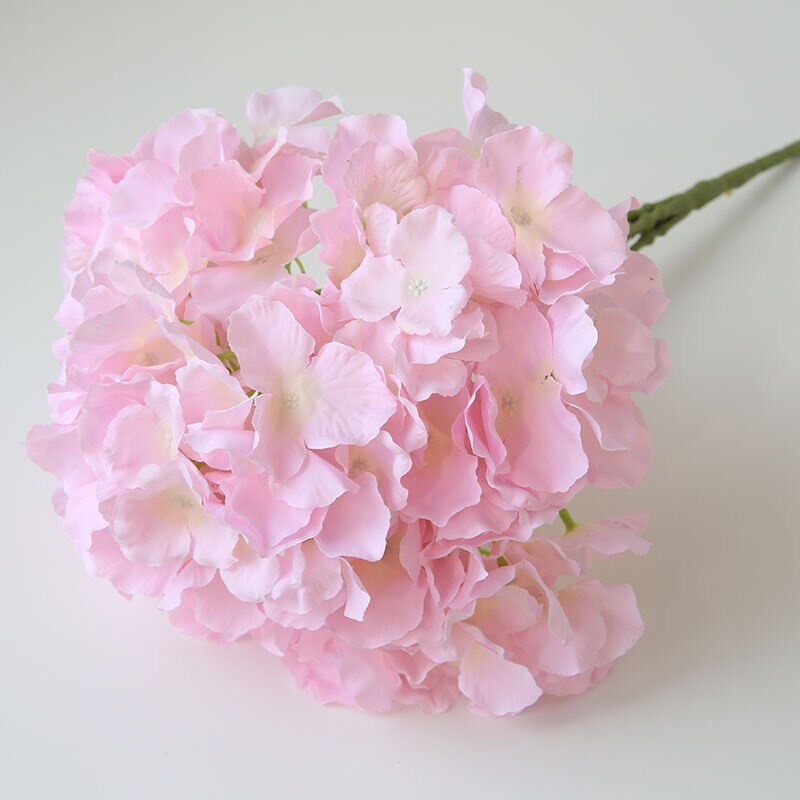 5 hoder bunt mallorca hortensia blomstergren simulering blomst bryllup dekorasjon rekvisitter blomstervegg hus fest dekor: Rosa