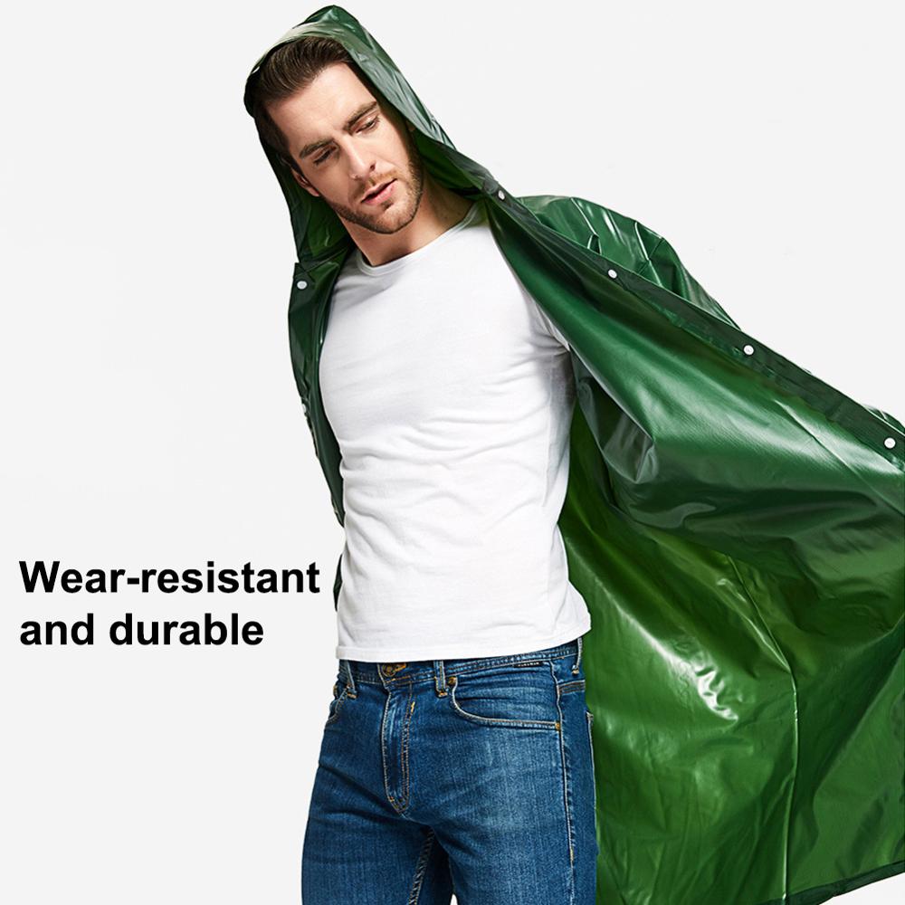 Two-Piece Raincoat for Men Lightweight Waterproof Rain Suit for Cycling Motorcycle Quick