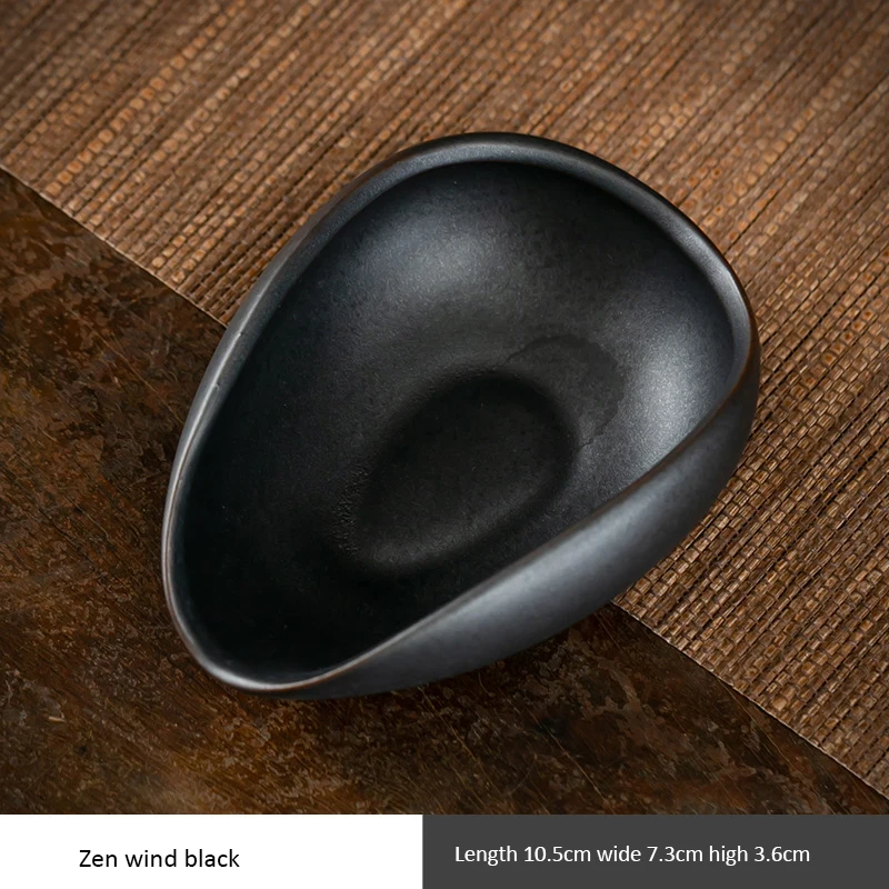 Plateau à mesurer les grains de café, plat à grains en céramique, tasse à mesurer en céramique pour poudre de café, accessoires pour café et thé pour la maison et le Restaurant: Bourgogne