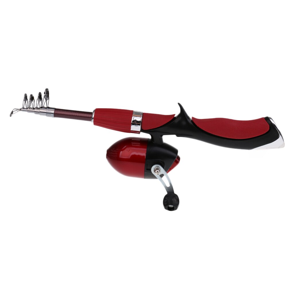 1.4m Fishing Rod and Closed Reel Combos Mini Telescopic Fishing Rod & Reel Set for Kids Adults