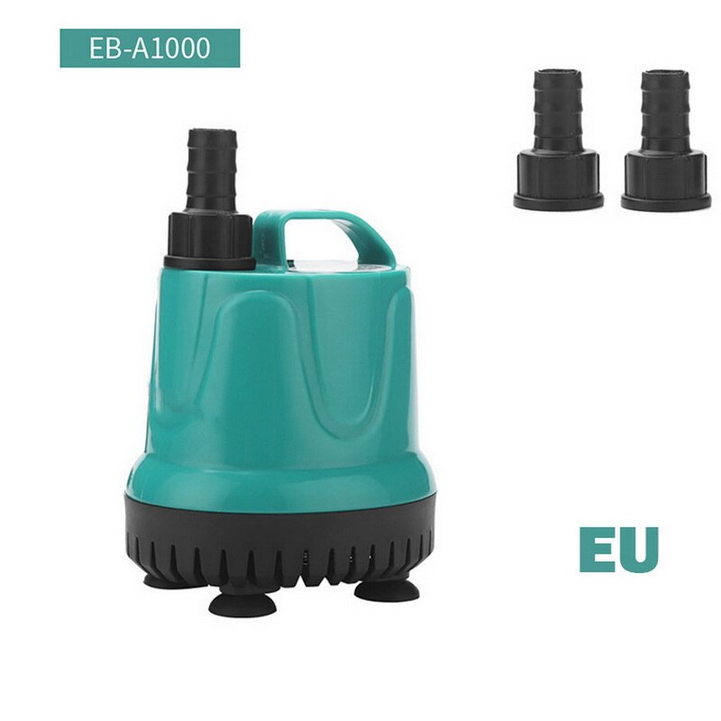 3/6/10/15/25W/35W Ultra-Quiet Submersible Water Fountain Pump Filter Fish Pond Aquarium Statuary Hydroponics Tank Fountain Tool: EB-A1000 25W
