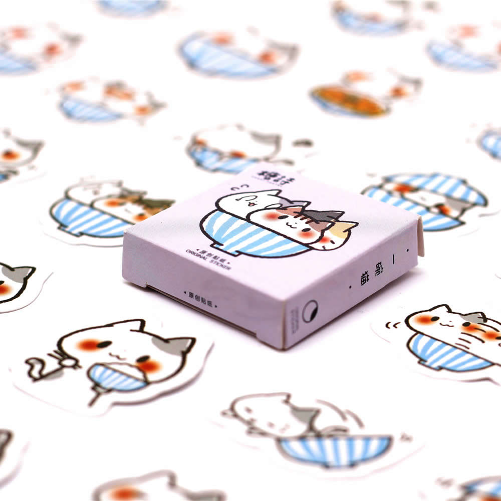 40 PCS Animal Family Friends Sticker Animal Decals Stickers for Children to Laptop Suitcase Guitar Fridge Bicycle Car: P