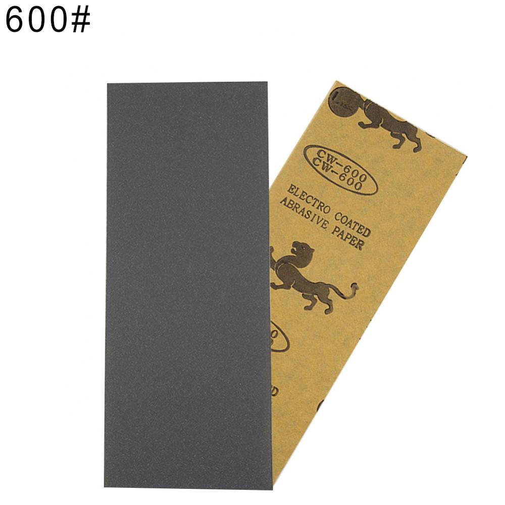Vått torrt sandpapper ark 400/600/800/1000/1200/1500/2000/2500#  polerpapper ark kiselkarbid hem grovt: Lila