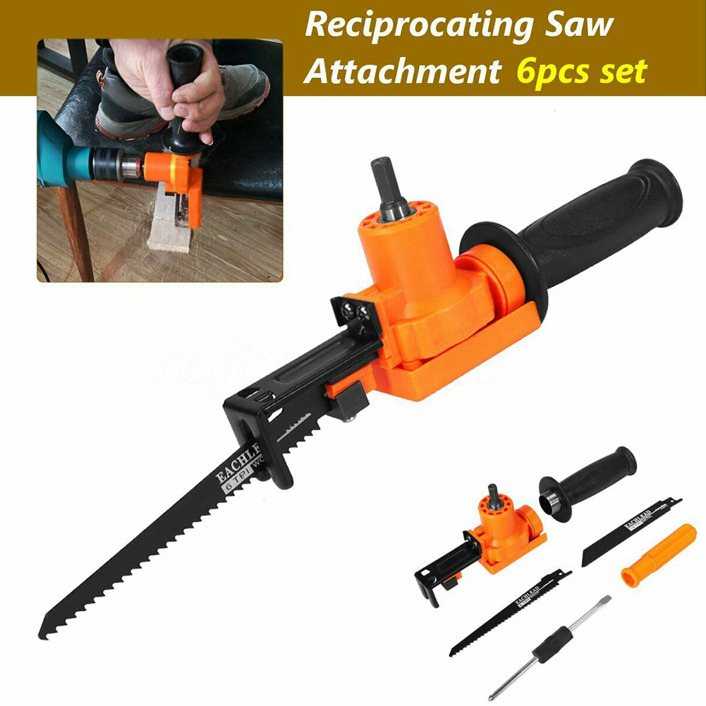 Power Tool Attachment Accessories Reciprocating Saw Home Adjustable Electric Drill Portable Non-Slip Cutting Wood Adapter DIY