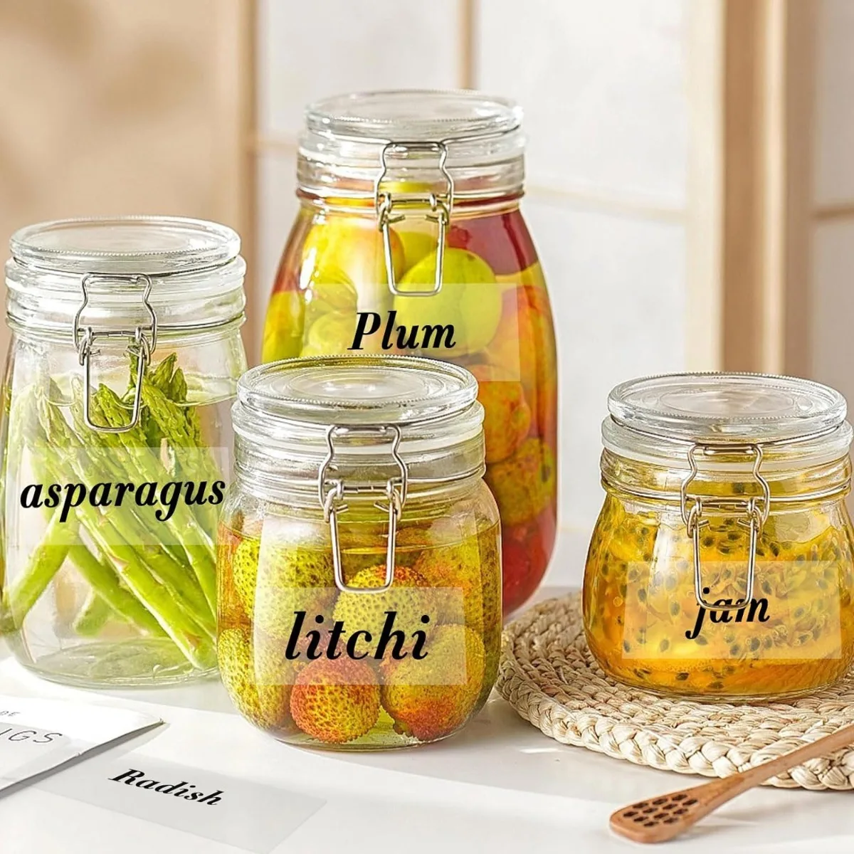 53 mm Thermopapier-Aufkleber für Phomemo/Memoking M02/T02/M04wie/M04S Mini-Drucker für Tagebuch-Foto-Textnotizen