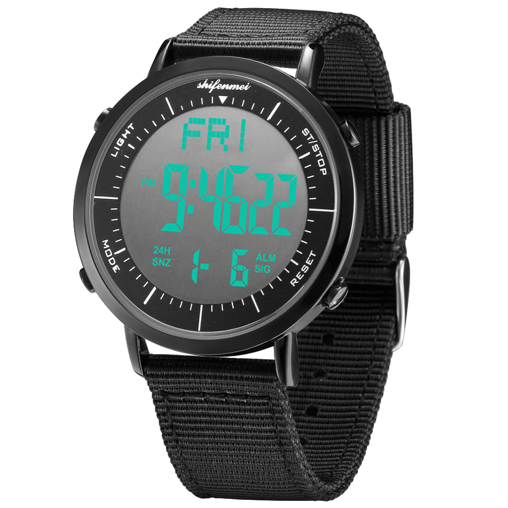 Shifenmei Ultradunne Dames Elektronische Horloge Dames Sport Horloge Outdoor Digitale Horloge Elektronische Horloge Relogio Masculino: S1144-2