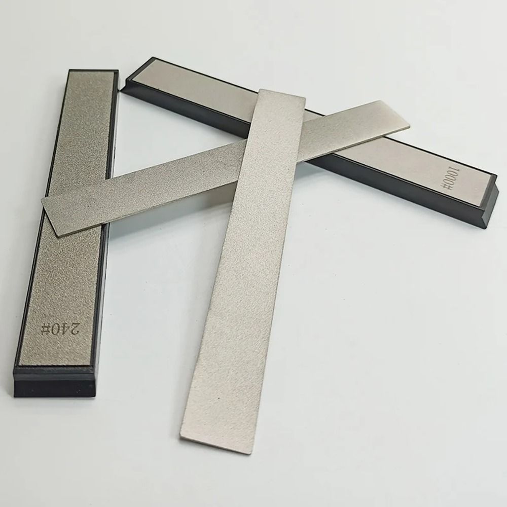 Disco de pulido de esmeril galvanizado Rectangular, tira de pulido de diamante, herramientas de afilado abrasivo, 80-3000Grit, 150x20mm, 1 unidad