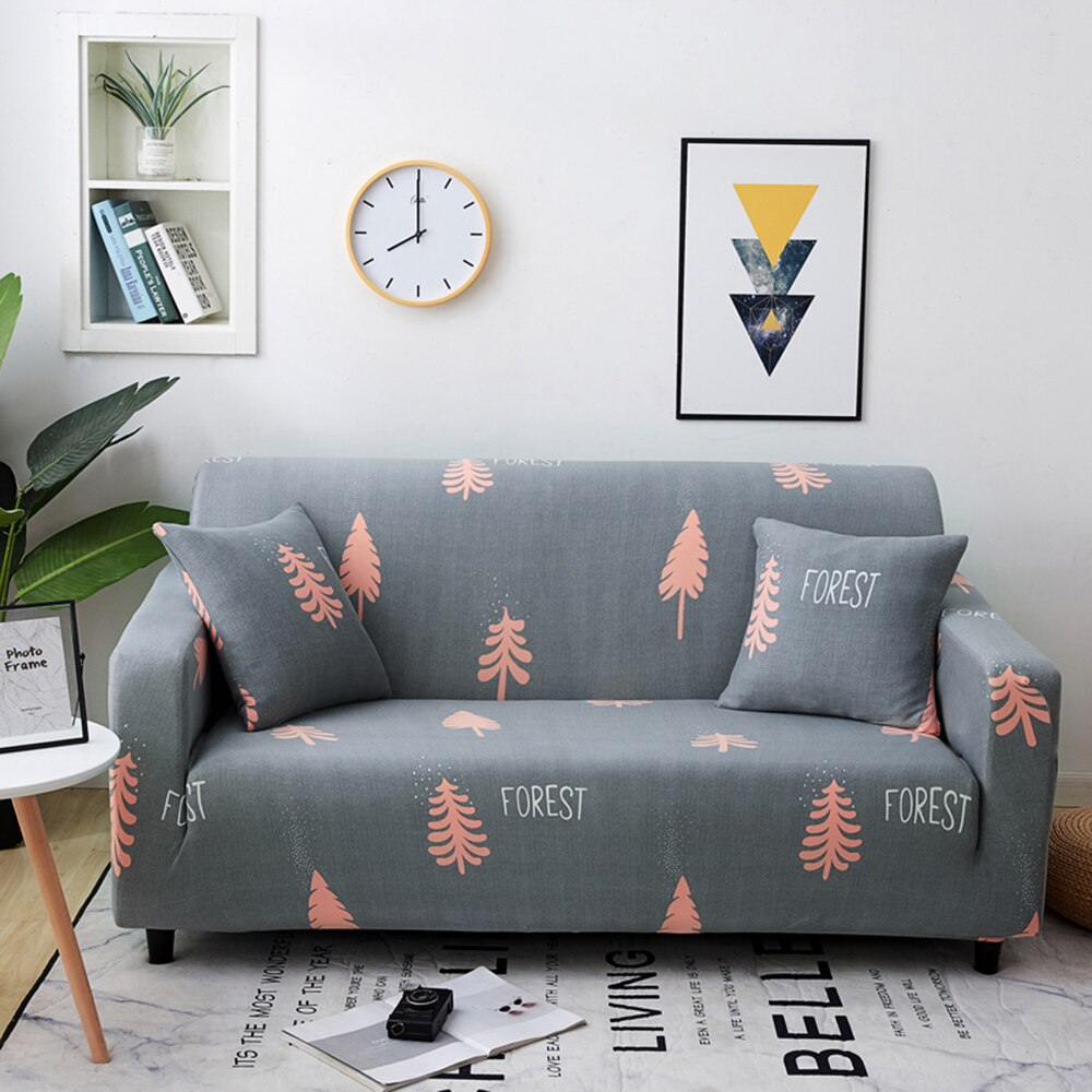 Stretch Slipcovers Sectional Elastic Sofa Cover for Living Room Couch Cover Pets Spandex Armchair Corner Cover 1/2/3/4 Seater: B / 3 seater 190-230cm