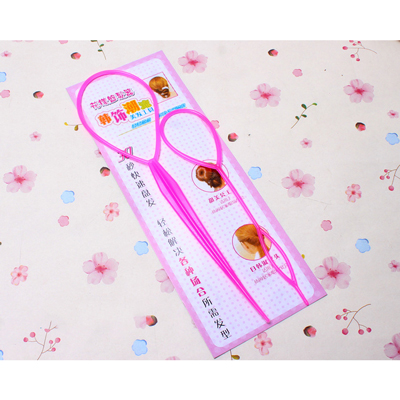 Vrouwen Haar Accessoires Elastische Haarbanden Haar Vlechten Braider Tool Styling Donut Knot Loop Pull Haarspelden Barrette Clips: Style 15