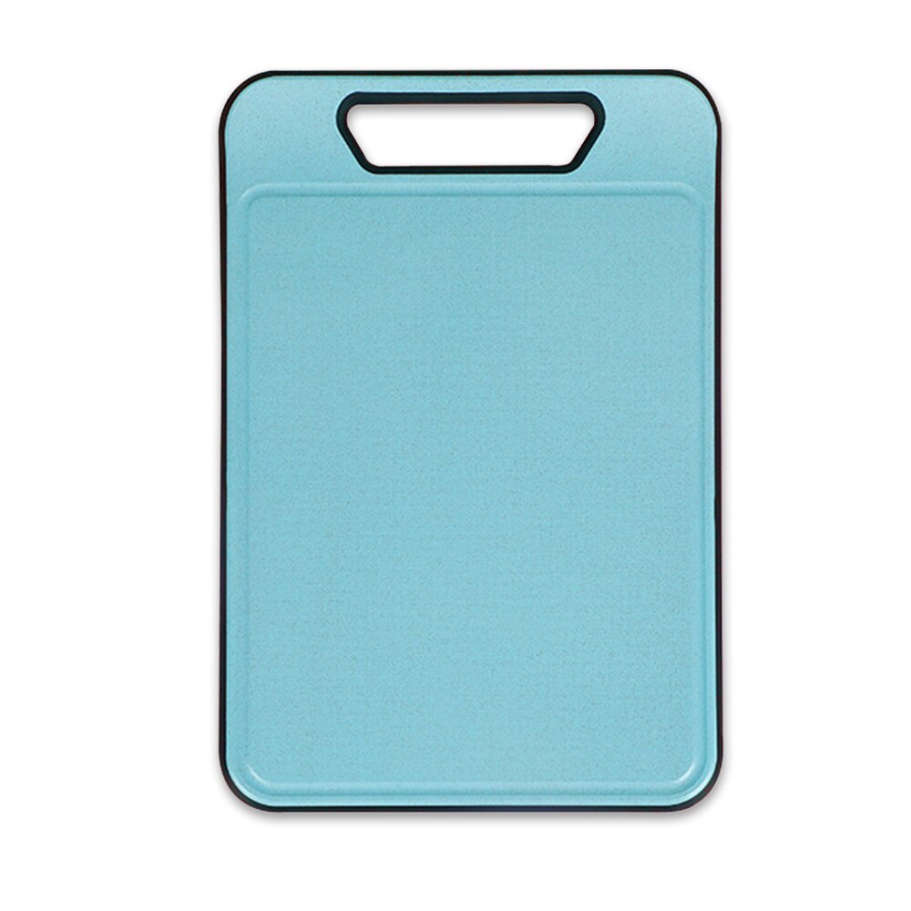 XYj Kitchen Cutting Chopping Board Can Hung Anti-Overflow And Anti-Slip Double-Sided Cooking Tools Wheat Straw Cutting Board: e 1pc