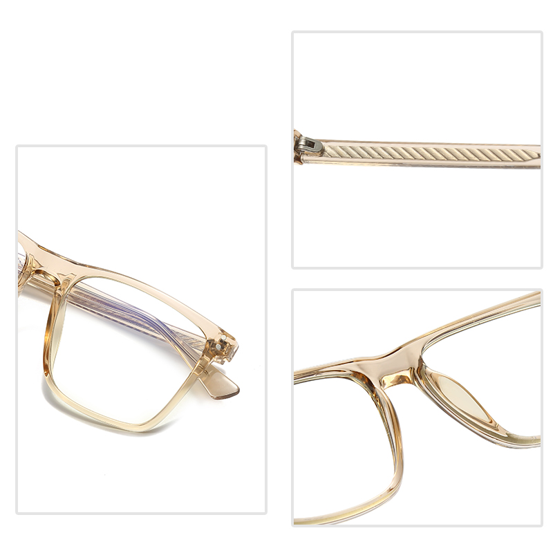 Blue Light Blocking Glasses Frame for Optical Prescription Eyeglasses Frame Full Rim Plastic UV400 Anti-scratch