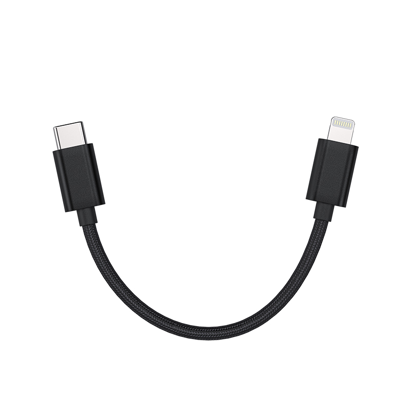 FiiO-Cable de datos LT-LT1 Lightning a USB, conector tipo C para conectar dispositivos iOS con USB-C DAC / AMP