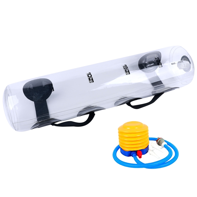 Water Filled Workout Weight Aqua Bag Training for Home Gym Workout Sand Bag Training Sandbag Alternative Portable Weight: 25KG