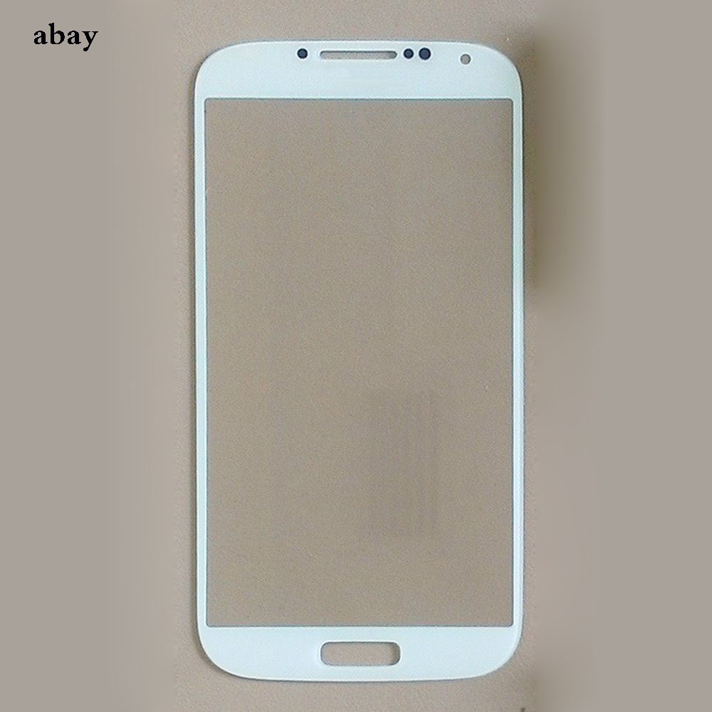 Voor samsung galaxy  s4 i9500 i9505 i337 touch panel buitenhoes vervanging voor samsung  s4 frontglas lens met lijm